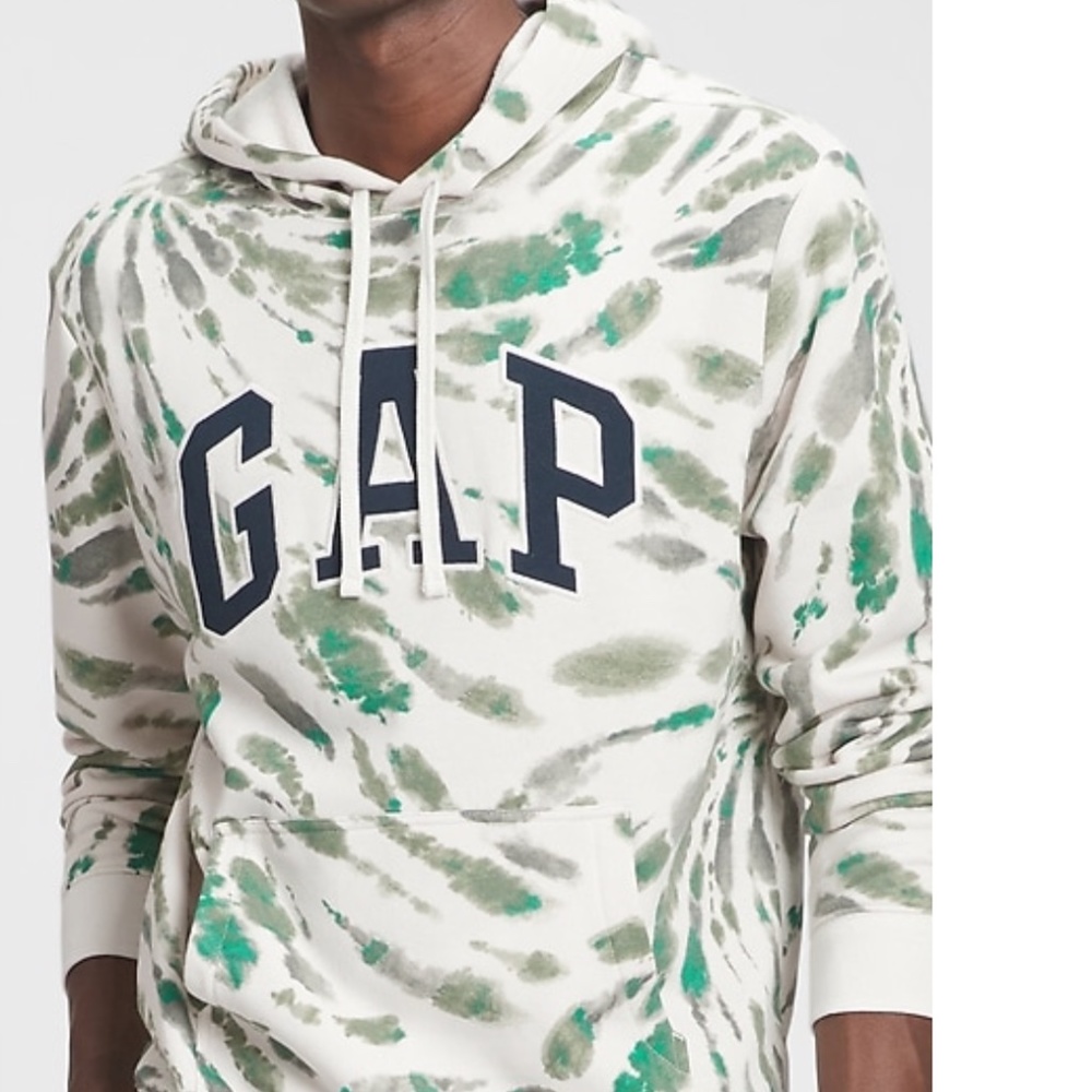 Gap Logo Tie-Dye Hoodie - NWT (L)